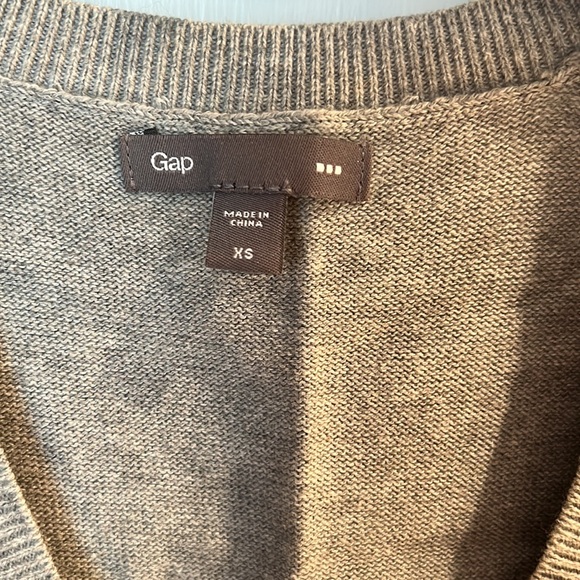 2000s Gap Factory Argyle Vest XS - Picture 2 of 3